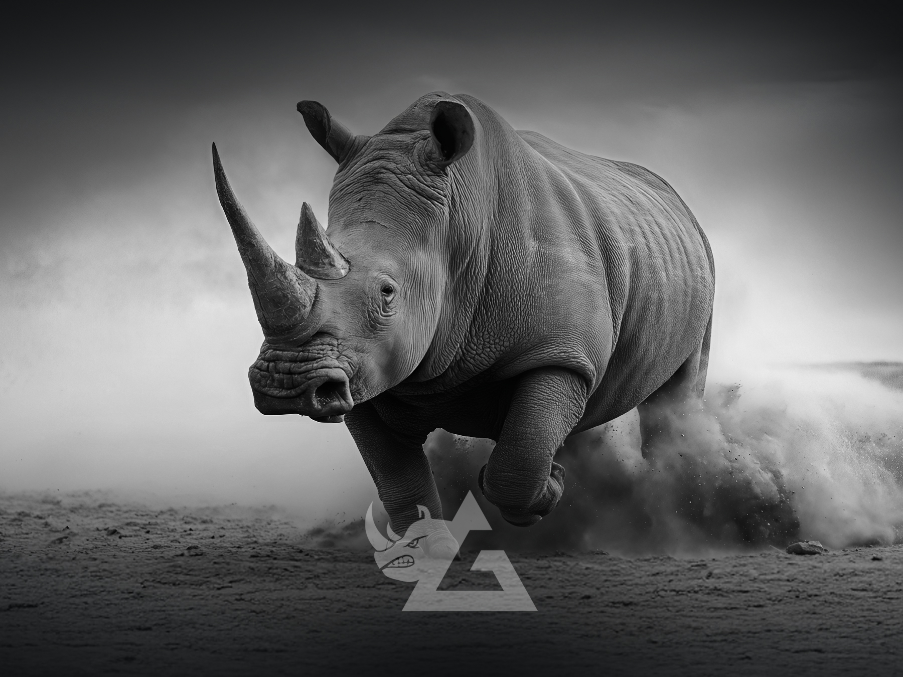 Greystone Rhino mascot